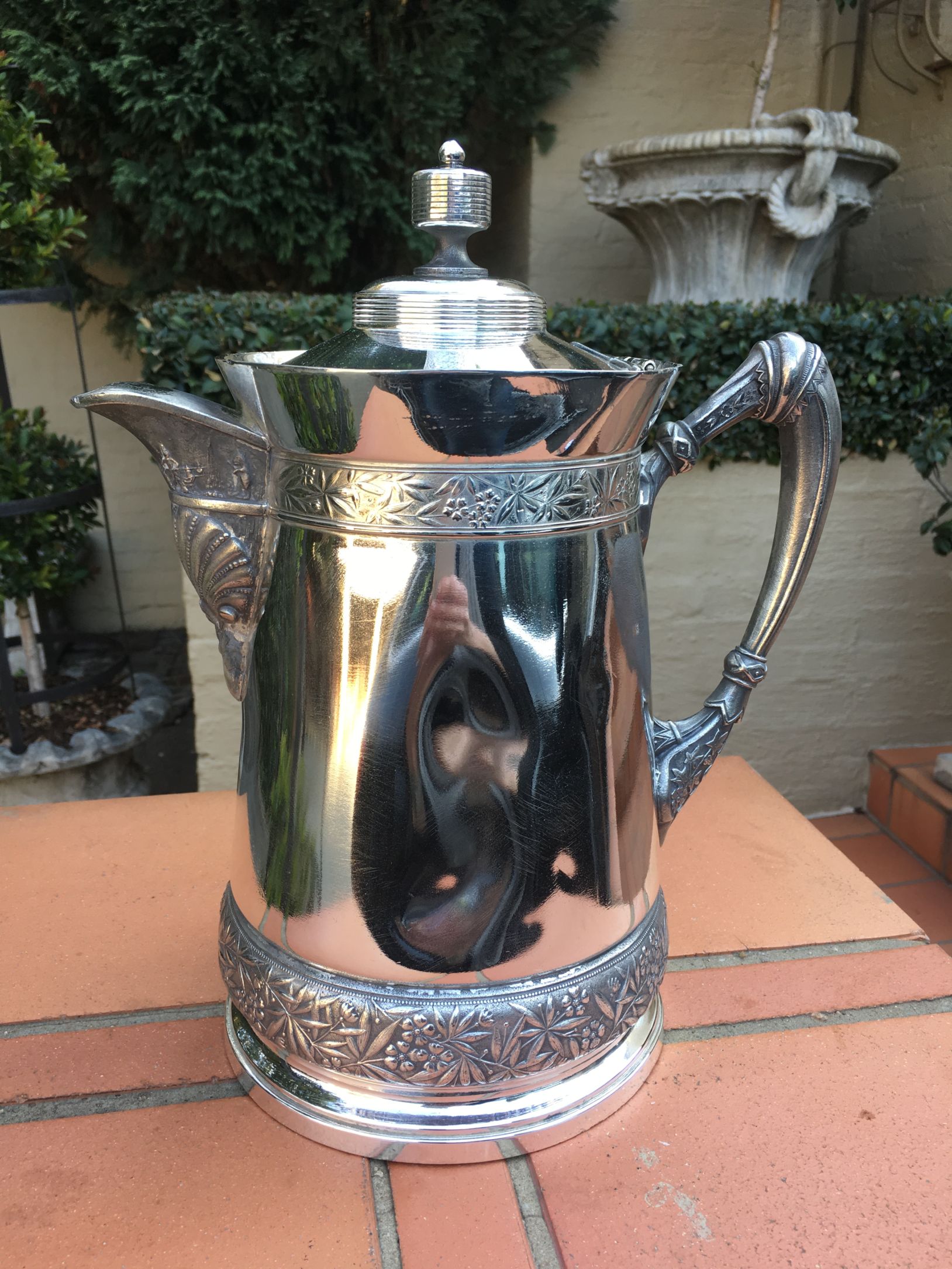 Silver plated pitcher value deals